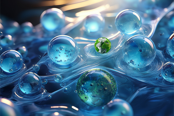 Young-Shin Jun’s lab developed a novel composite nanotechnology that removes and recovers nutrients from wastewater, subsequently upcycling them as agricultural fertilizers or as biorefinery feedstocks, while simultaneously mitigating the occurrence of harmful algal blooms.  (Credit: Young-Shin Jun)