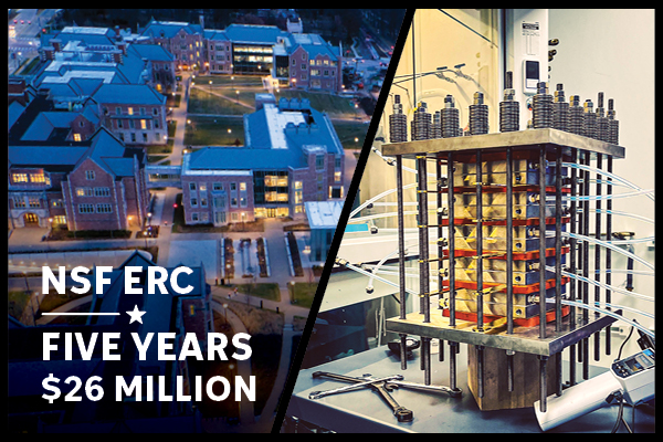 A powerhouse collaboration of universities and industry, led by the McKelvey School of Engineering, is embarking on a bold plan to transform manufacturing toward zero or negative emissions by converting carbon dioxide ultimately into environmentally friendly chemicals and products. (Image: Aimee Felter)