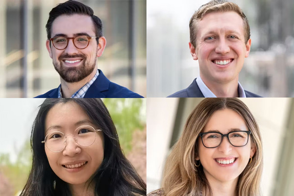 Clockwise from top left: Bersi, Cooper, Sorrells, Kong