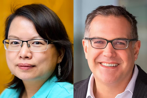 Pictured (l – r): Chen and Silva