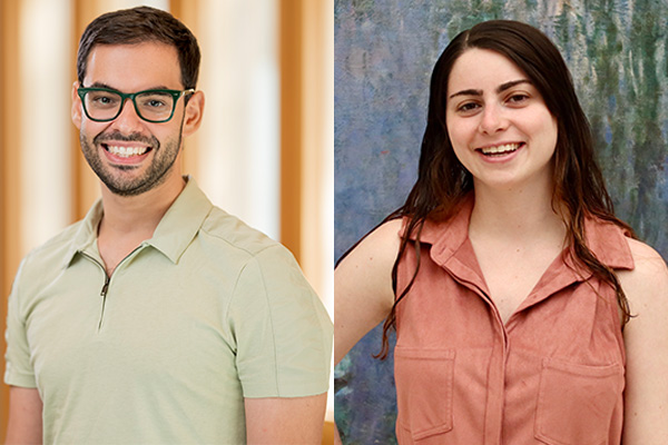 Pictured (l – r): Farag, Mintz