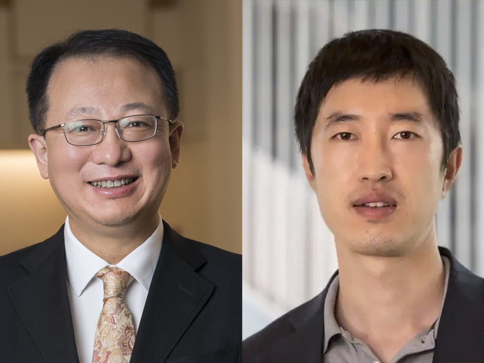 (From left) Yuan, Bae 