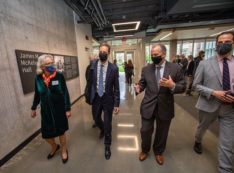 tour of McKelvey Hall