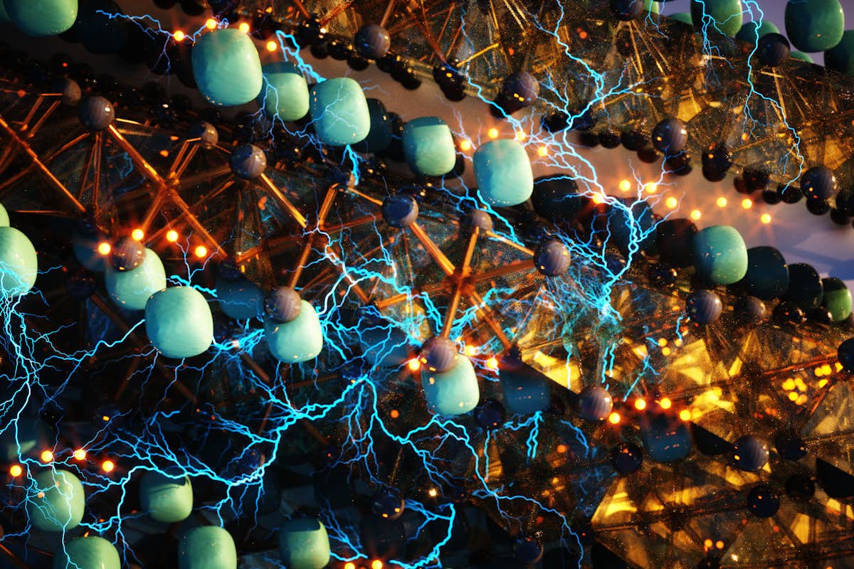 Here, layered electrides, such as Ca2N and Y2C — that have an electron occupying a lattice site — are predicted as promising hosts for fluoride intercalation, since their anionic electrons create large interstices, and their open layered structure enables fast diffusivity.