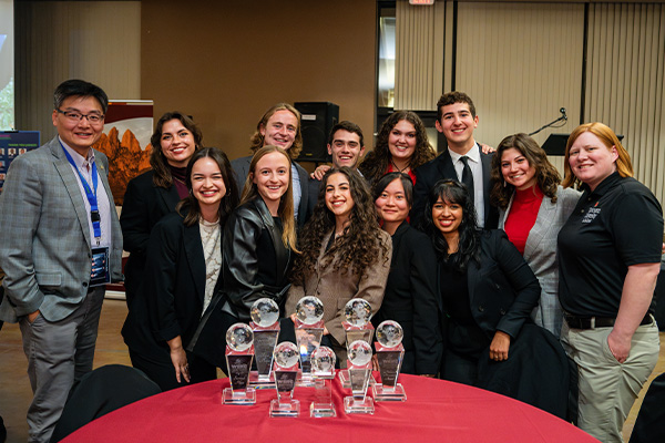 (From left) Back Row: Zhen (Jason) He, Serena Earp, Frankie Lynch, Max Trachtenberg, Bella Stull, Matt Greenberg, Juli Aronson, Kristen Wyckoff Front Row: Serene Tomaszewski, Kaelan Smyser, Elana Lerner, Jordan Lin, Maya Mehrotra. (Credit: WERC)