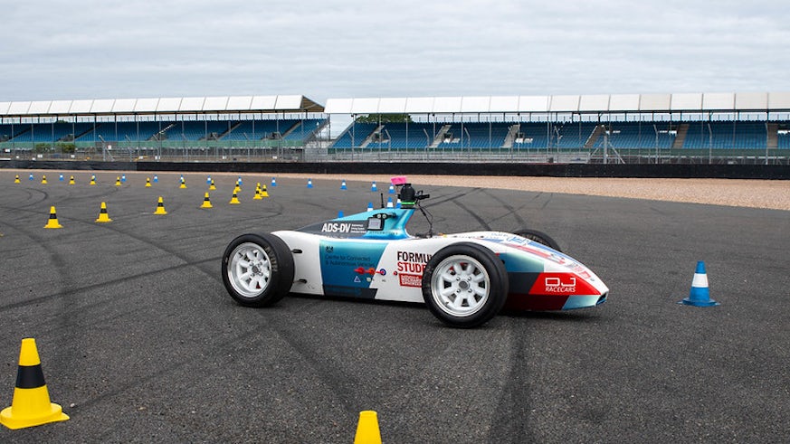 WUAIR participates in Formula Student AI, an autonomous driving competition that provides each team with a car and challenges them to design and implement the sensor suite and software stack that enable it to race.