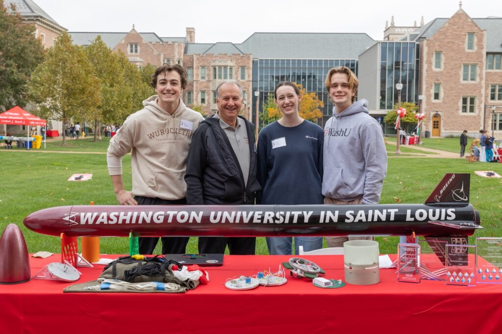 Dean Bobick with WURocketry