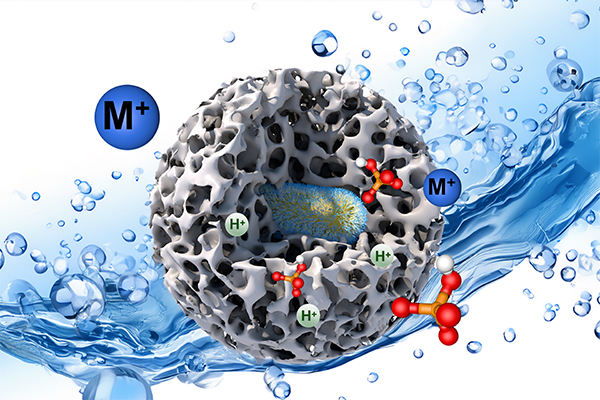 McKelvey Engineering researchers have found a way to precisely control contaminants in nanopores that would ultimately benefit desalination techniques, carbon dioxide storage and porous catalysts. (Credit: Young-Shin Jun)  