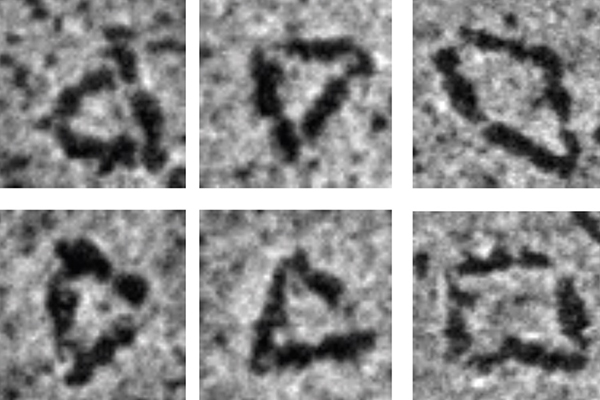 Zhang's team made these protein triangles and squares that could be used to improve sensing capabilities, speeding chemical reactions and aid in drug delivery.