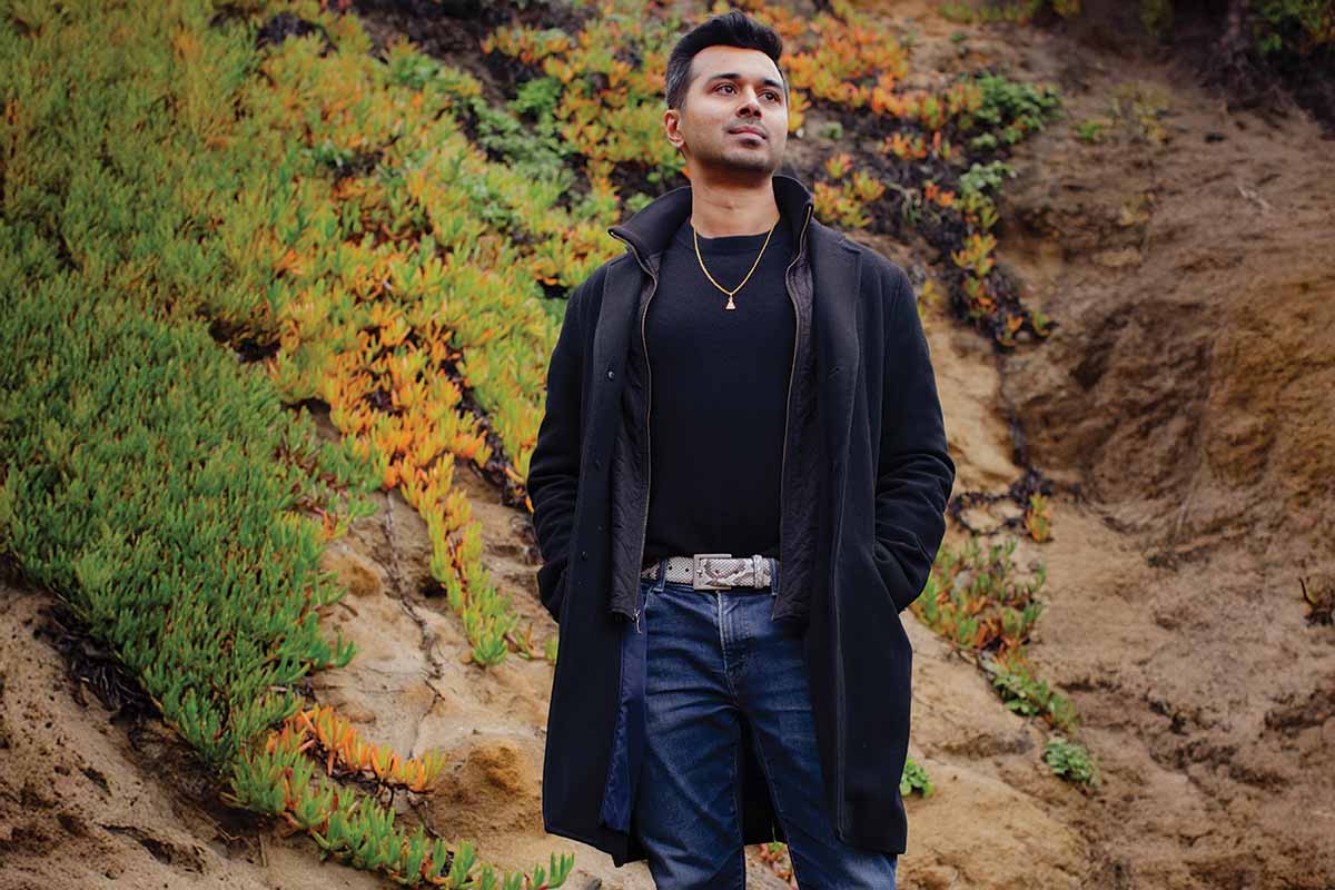 Kahan Chavda, who earned a bachelor's degree in biomedical engineering in 2016, is a co-founder and chief commercial officer of Inversa, which is working to manage invasive species in a unique way. Photo by Lisa Beth Anderson